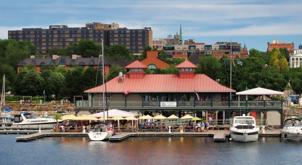 Burlington Vermont from Lake Champlain