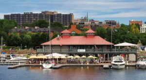 Burlington Vermont from Lake Champlain