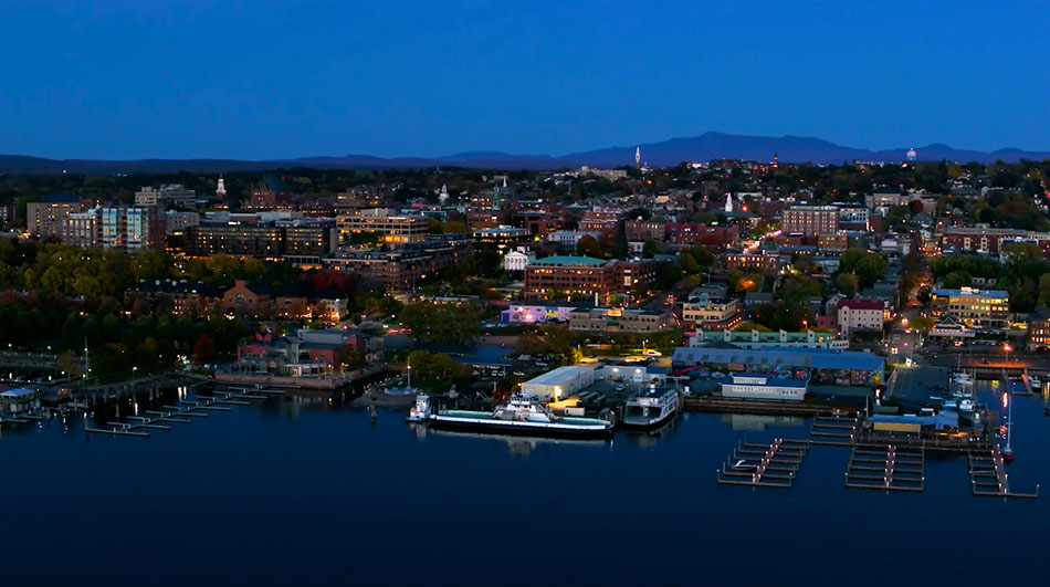 Burlington twilight