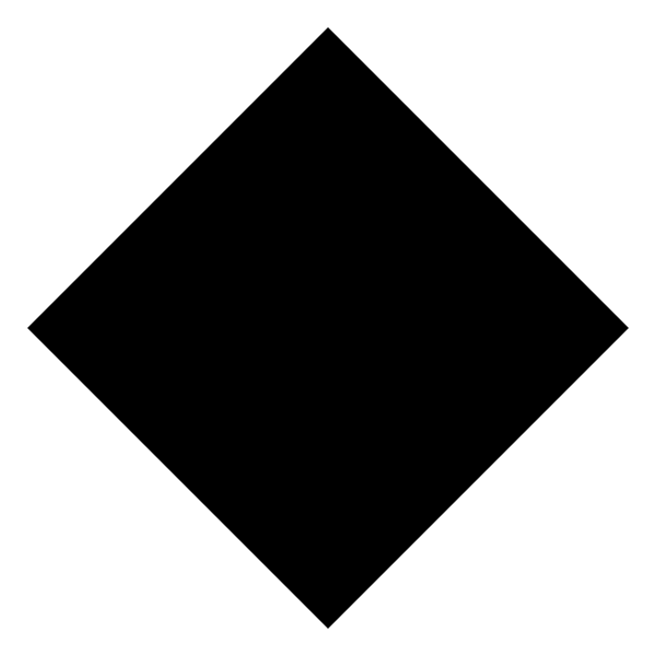 Ski trail rating symbol black diamond 7