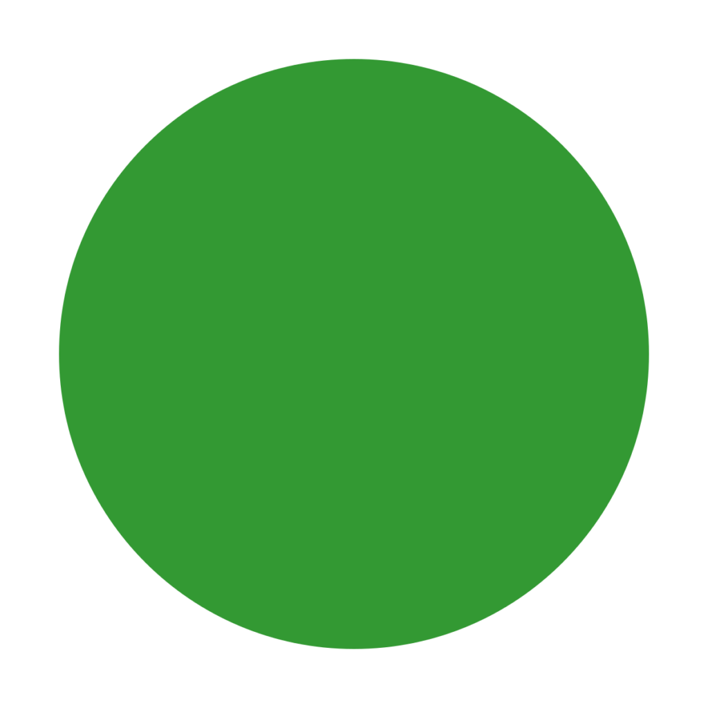 Ski trail rating symbol green circle 10