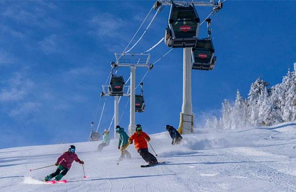 Skiing in Vermont