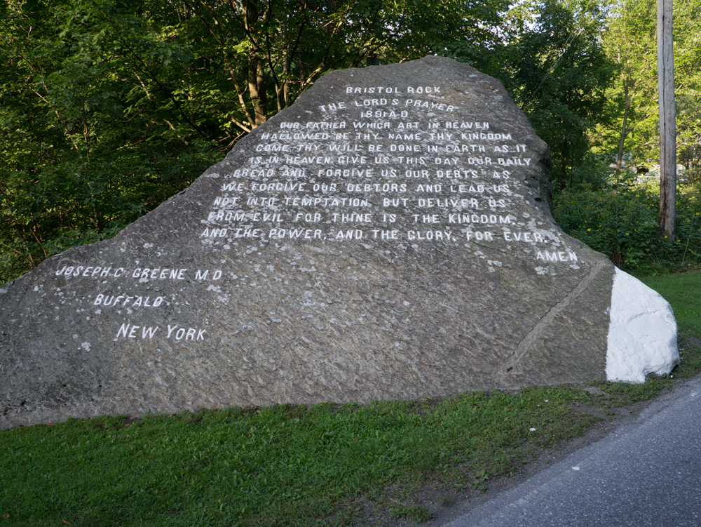 lords prayer rock bristol