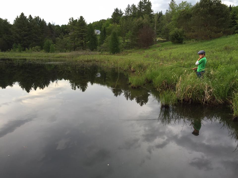 Dylan fly fishing 3