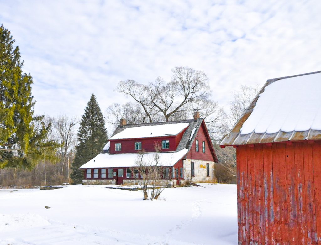 Robert Frost Stone House in North Bennington Vermont