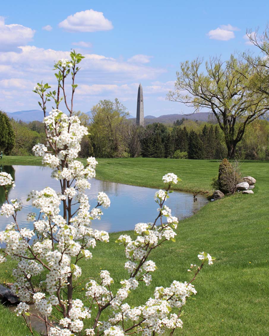 scenic drive bennington vermont monument view