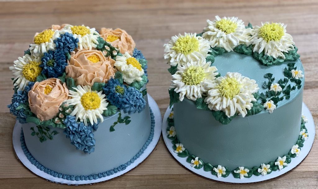 Bennington Community Market Bakery - beautiful decorated cakes