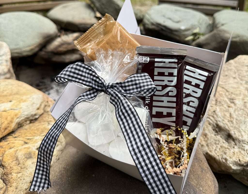 S'mores Package with marshmallows and chocolate