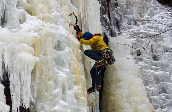 Ice Climbing In Vermont 5
